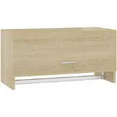 vidaXL Kleiderschrank Sonoma-Eiche 70x32,5x35 cm Holzwerkstoff
