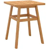 vidaXL Beistelltisch 45x45x60 cm Massivholz Akazie