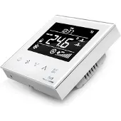 MCO Home Fan Coil Thermostat für 4-Leitungsrohre, Z-Wave, Glas Touch