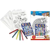 Kids Euroswan PAW PATROL Psi Patrol kreatives Färbeset PW19751 Kinder Euroswan