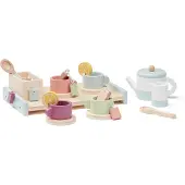Kids Concept Tee-Set - Bistro - Pastel - - One Size - Spiellebensmittel