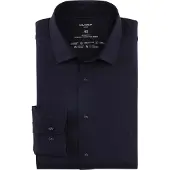 Olymp Luxor Jersey Stretch Hemd 24/Seven Dunkelblau - 47
