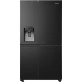 Hisense RS818N4TFE Side-by-Side Kühl/Gefrierkombi, NoFrost, Wifi, Eiswürfelspender, schwarz