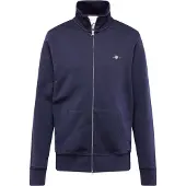 Gant für Herren. 2008006 Shield Zip Hoodie navy (L), Lässig, Baumwolle, Langarm, Marine