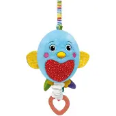 Clementoni BABY Plü schvogel mit Brahms Wiegenlied