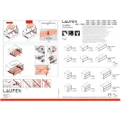 Laufen The New Classic Lade Element 117,5x45,5 cm Traffic Grey