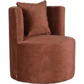 Label51 Sessel Evy 65x65x75 cm - Rost - Velours