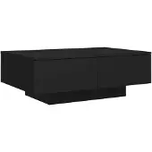 vidaXL Couchtisch Schwarz 90x60x31 cm Holzwerkstoff