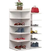 VCM Schuhregal Schuhschrank Schuhkommode Enosa VCM Weiß