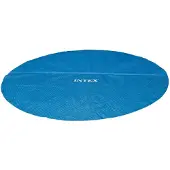 Intex Solar Poolabdeckung Blau 538 cm Polyethylen