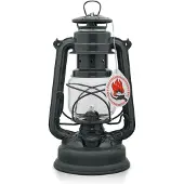 Feuerhand Sturmlaterne Anthrazit- grau