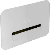 Villeroy & Boch V&B Betätigungsplatte ViConnect M200 elektr 269x161x13mm Glass Glossy White