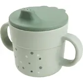 Done by Deer Foodie Schnabeltasse Happy Dots, Green