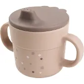 Done by Deer Foodie Schnabeltasse Happy Dots, Powder