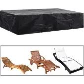 vidaXL Abdeckung Für Garten-sonnenliege 218x77x55 Cm 8 218x77x55 Cm
