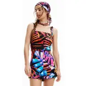 Desigual Jumpsuit 23SWMW04 Bunt Regular Fit