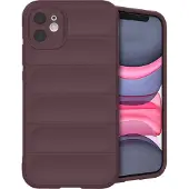 IMoshion Apple iPhone 11 Hülle - Silikon - - Backcover/Soft Case - Aubergine