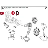 Sram Xxsl T-type Eagle Axs Stabilisatorbaugruppe