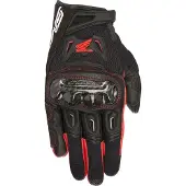 Alpinestars SMX-2 Air Carbon V2 Honda Schwarz Rot Handschuhe Größe M