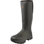 Gateway1 Gummistiefel Moor Country 18' 3mm side-zip, Farbe:Darkbrown, Größe:Size11US/44EU