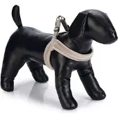 Designed By Lotte Hundegeschirr Velura grau, Größe: L
