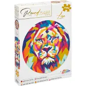 PADU Puzzle Runder Löwe 1000 Teile