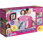 Lisciani 97050 - Barbie Print Cam Sofortbildkamera Kamera Drucker Fotos Kinder Mädchen Photos