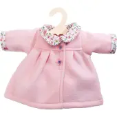 Heless Puppenbekleidung Wintermantel rosa 35-45 cm