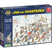 Jumbo Jan van Haasteren - Es geht alles bergab (1000 Teile), 1000 Stück(e), Landschaft, 12 Jahr(e)
