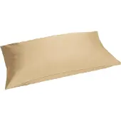 Yumeko Kissenbezug Baumwollsatin 40x80 Beige - Eco, Bio & Fairtrade