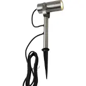 LumenXL Edelstahl-Gartenspot Emilio, 31 cm