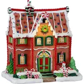 Lemax Pfefferminzhaus batteriebetrieben (4,5V) Weihnachten (mix)