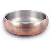 Wolters Diner Steel Hundenapf 0,75 l Kupfer gehämmert 1 St