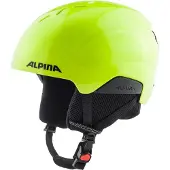 Alpina Skihelm Pizi Kinder Neon Yellow Matt-46 - 51 cm