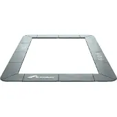 Akrobat Rechteckige Trampoline Randabdeckung Flat to the Ground Primus 330x250 cm Anthrazit
