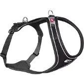 Curli Magnetic Belka Comfort Harness, Hund, Westengeschirr, XL, Schwarz, Rottweiler, Einfarbig