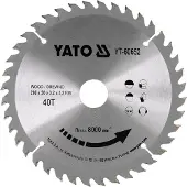 YATO Kreissägeblatt Ø200 mm - 40T - Innendurchmesser 30 mm