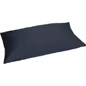 Yumeko Kissenbezug Baumwollsatin 40x80 Blau - Eco, Bio & Fairtrade