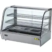 Buffalo Warmhaltevitrine Tischmodell 687x670x568mm mit 3 Roste und 160 Liter