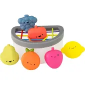 Sassy Lernspielzeug Früchte-Sorter für Kinder ab 6 Monate- Farben & Zählen lernen | Gr.: onesize