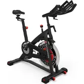 Nautilus IC7, Spinnrad, 136,2 kg, Gerippter Riemen, Kalorien, Distanz, Evolutionen pro Minute (RPM), Herzfrequenz, Zeit, Schwarz, Senkrecht/Horizontal