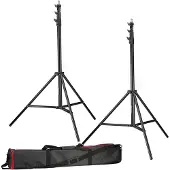 Bresser 2x BR-TP280 Pro Lampenständer 280cm + Tasche