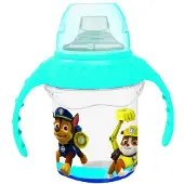 Stor Becher mit Ohren und Silikonmundstück Tlapková patrola 0,25 l