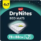 DryNites Huggies Bed Mats Einweg Betteinlagen 78 x 88 cm Bettunterlagen 4x7 St Unterlagen