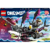 LEGO 71469 DREAMZzz Albtraum-Haischiff, Baue 2 Arten des Piraten-Boot-Spielzeuges, Modellbausatz mit 4 Minifiguren, Spielzeug für Kinder, Mädchen, Jungen, basierend auf der TV-Show