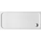 Duravit D-Code Duschwanne, 1600x700mm, Rechteckig, Einbauversion, 720163000000001, Farbe: weiß mit Antislip