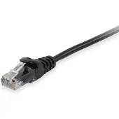 Equip Cat.6A U/UTP-Patchkabel, 5m, Schwarz, 5 m, Cat6a, U/UTP (UTP), RJ-45, RJ-45, Schwarz