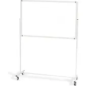 Rocada Gestell für Whiteboardsystem Skin, für Whiteboards Maße 1000 x 1500 mm, mit Rollen