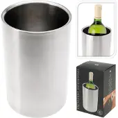 Excellent houseware Weinkühler doppelwandig Edelstahl 1 Stück