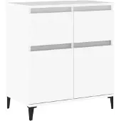 vidaXL Sideboard Weiß 60x35x70 cm Holzwerkstoff